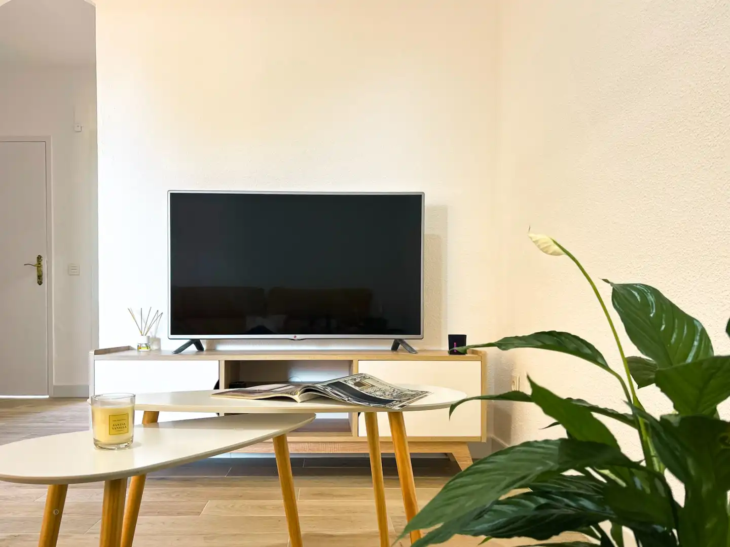 Sala de estar de Apartamento de alquiler en Islantilla con Calefacción, Terraza y Amueblado