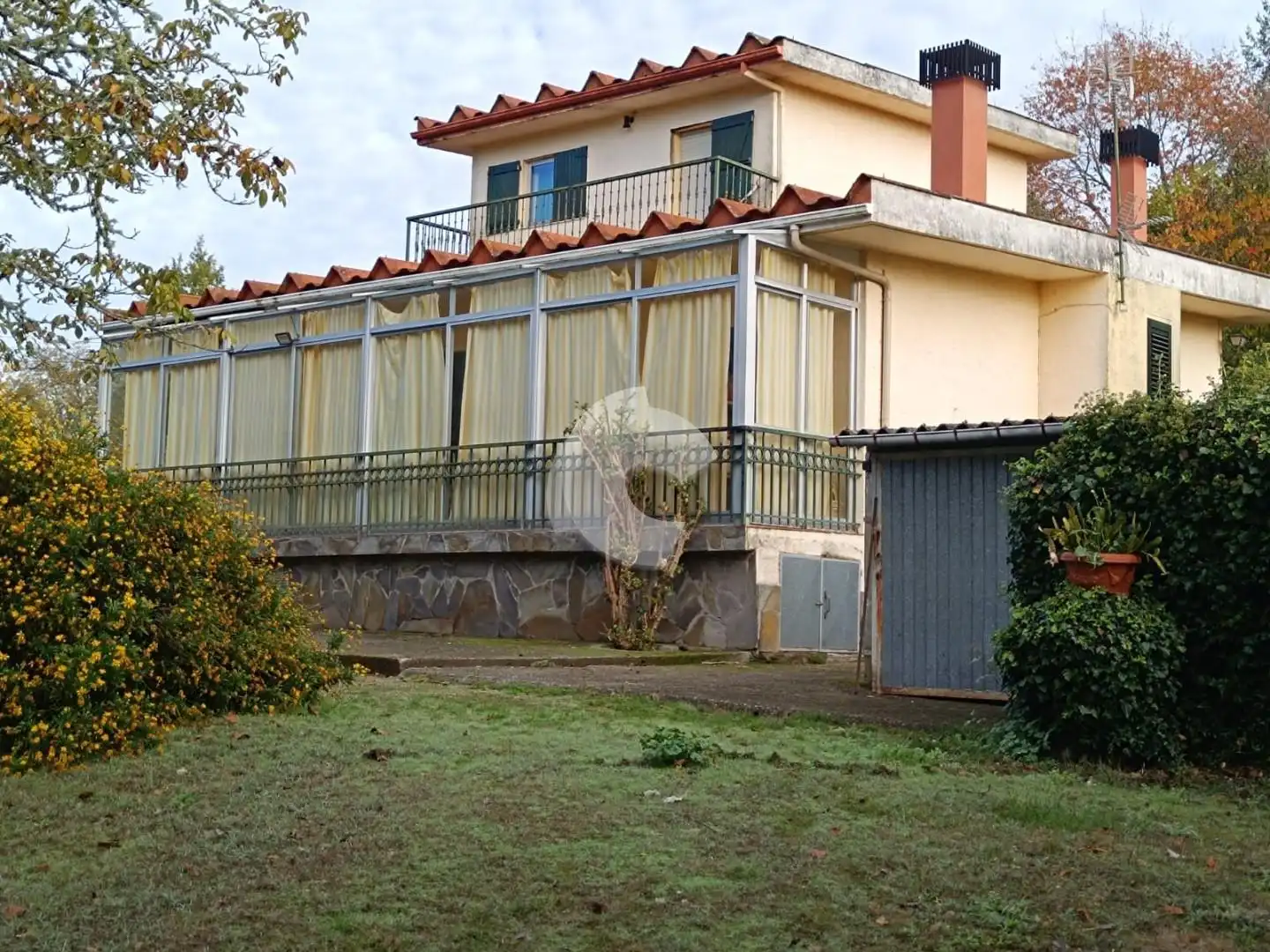 Exterior view of Houses for sale in Ourense Capital   with Private garden