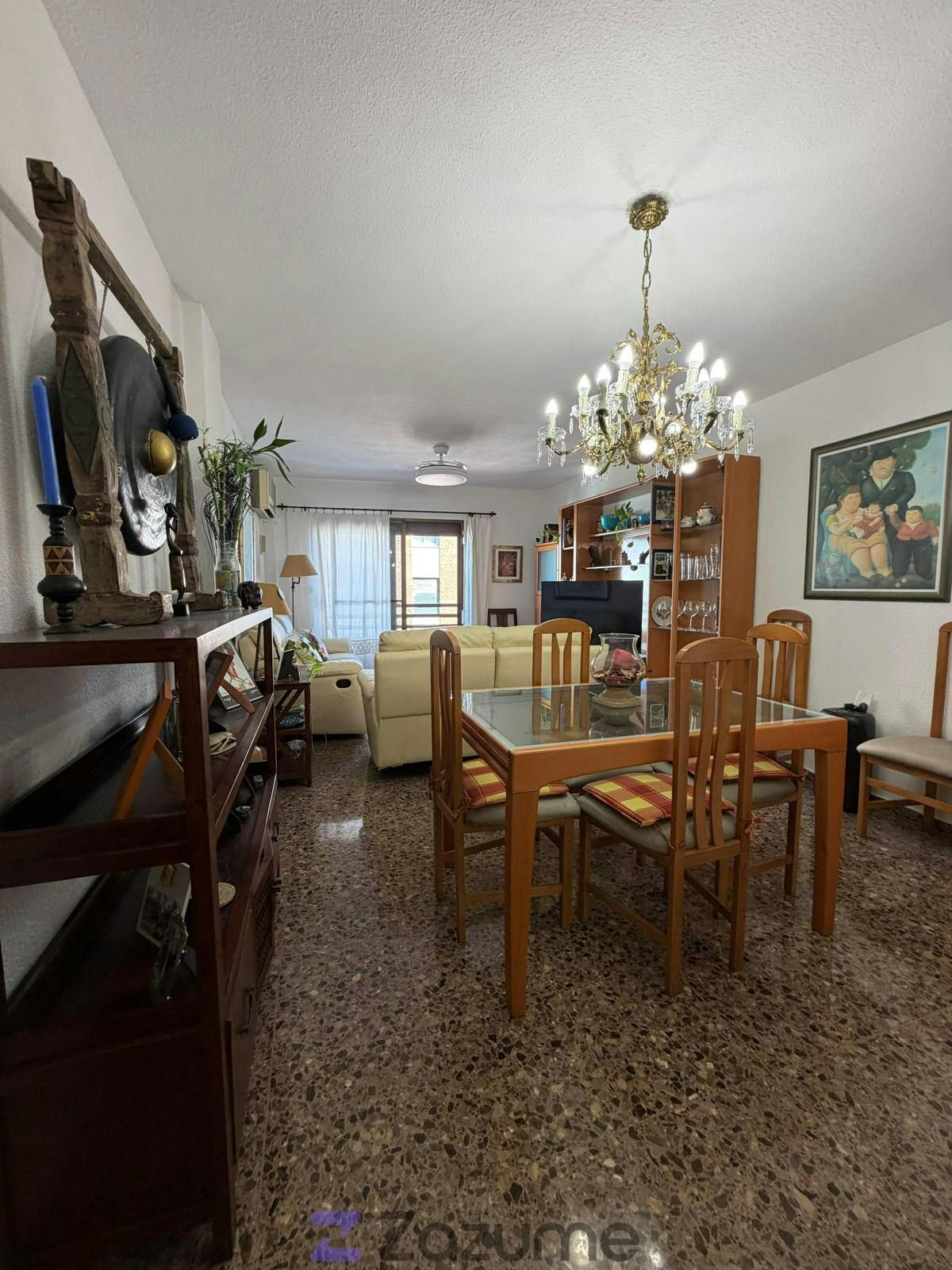 Dining room of Flat to rent in Torrent  with Air Conditioner, Heating and Parquet flooring