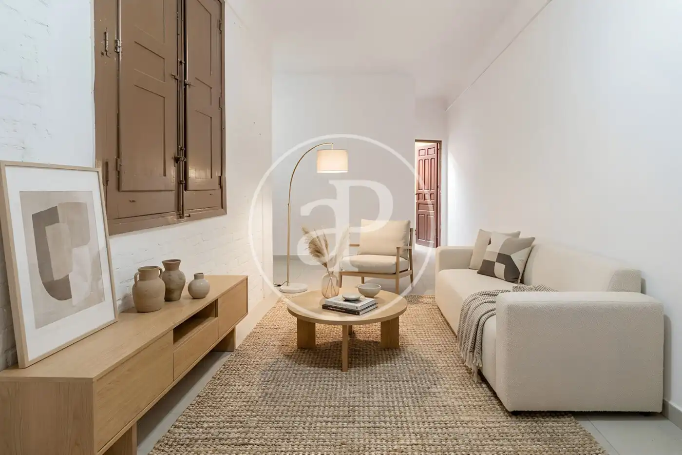 Living room of Flat for sale in Madrid  with Heating