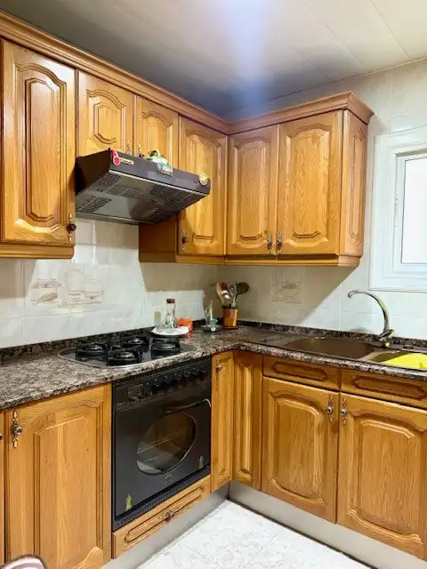 Kitchen of Flat for sale in Cerdanyola del Vallès  with Heating, Oven and Balcony