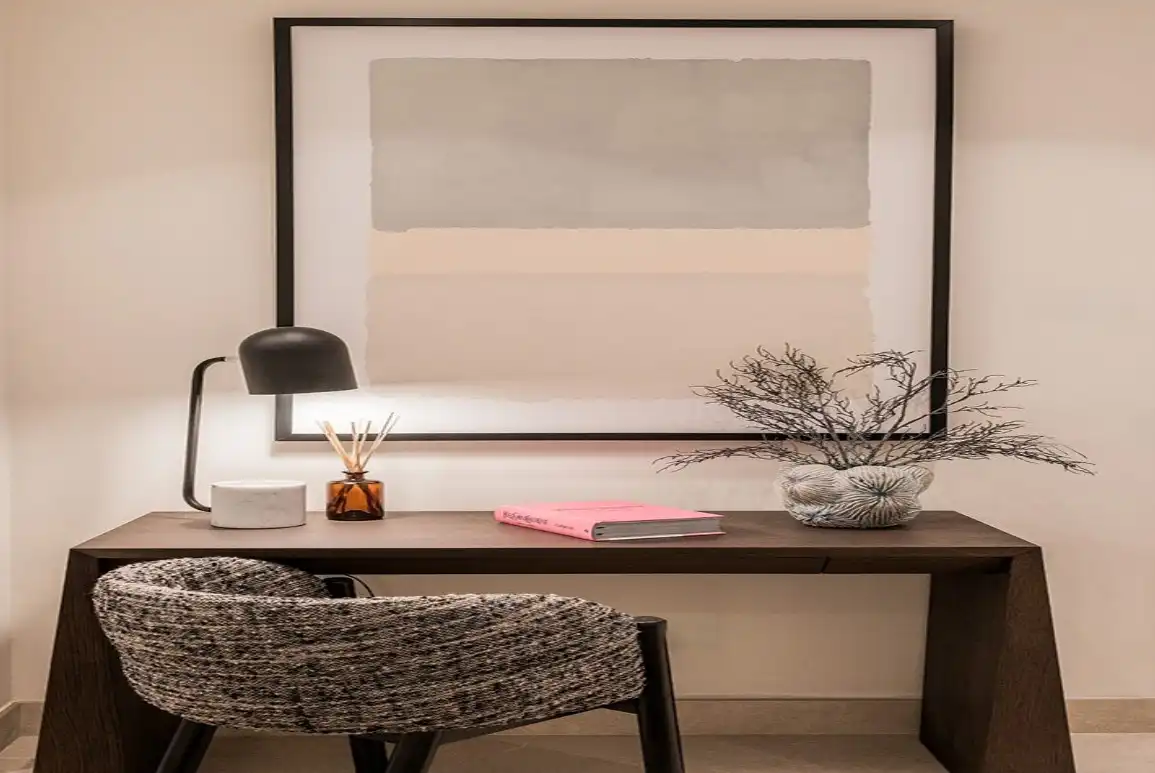Sala d'estar de Apartament en venda en Estepona amb Aire condicionat, Calefacció i Jardí privat