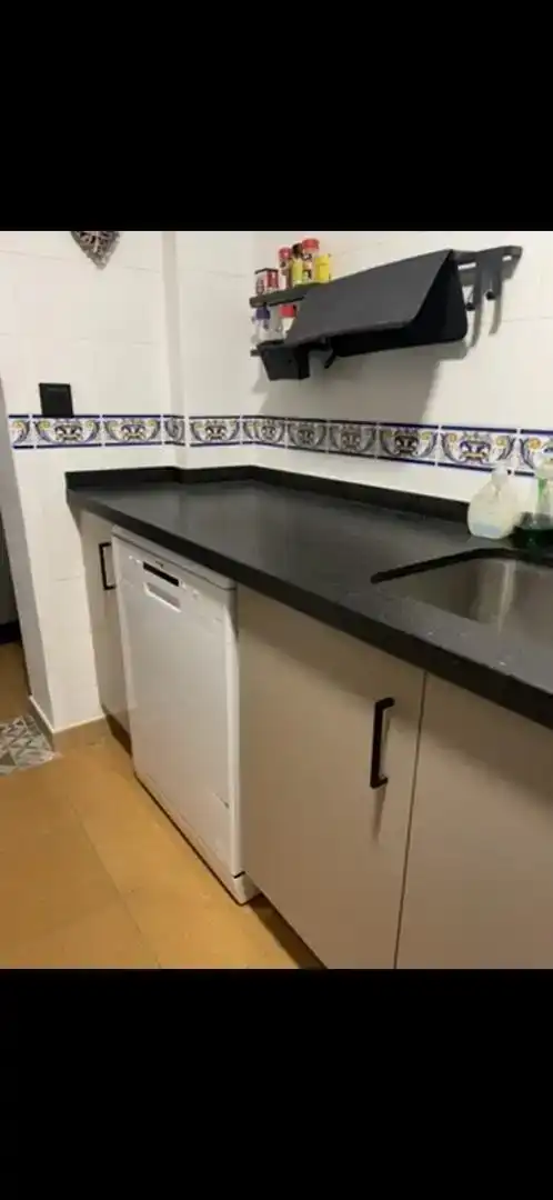 Kitchen of Flat for rent in Almuñécar  with Air Conditioner, Furnished and Oven