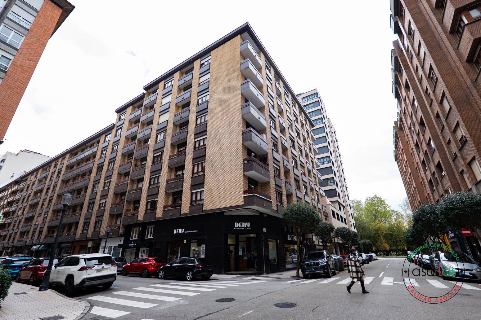 Exterior view of Flat for sale in Gijón   with Heating, Parquet flooring and Storage room