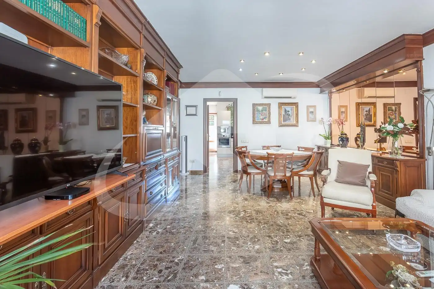 Dining room of Houses for sale in Sabadell  with Air Conditioner, Heating and Storage room