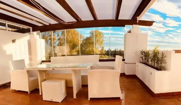 Terrassa de Dúplex en venda en Marbella amb Aire condicionat, Calefacció i Parquet