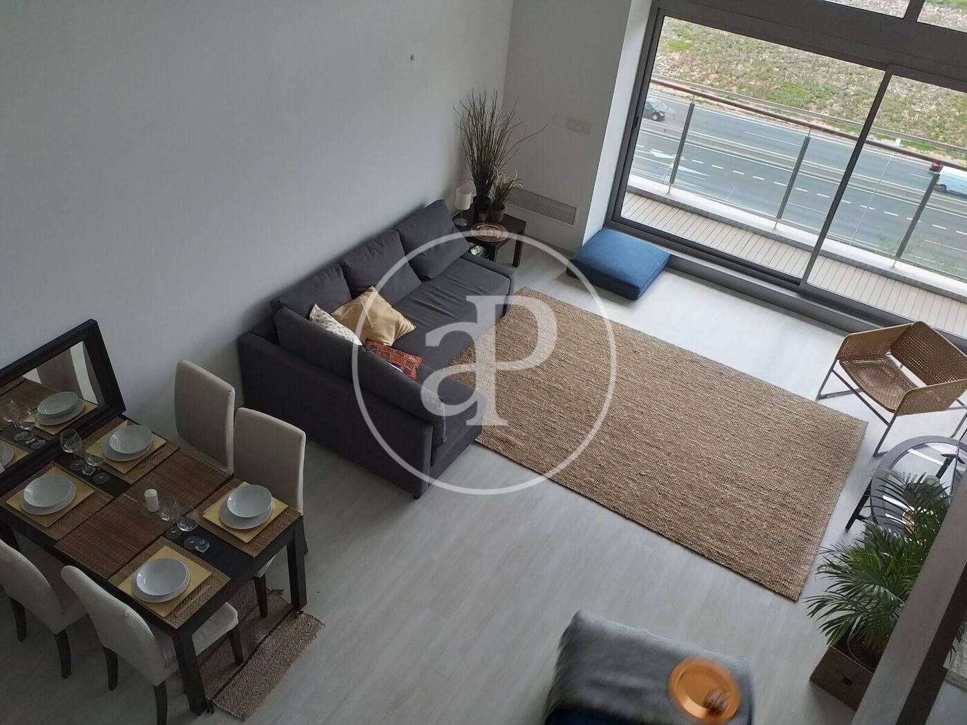 Sala d'estar de Àtic de lloguer en Xirivella amb Aire condicionat, Calefacció i Terrassa
