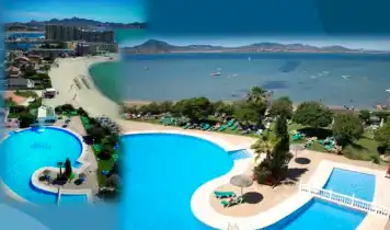 Schwimmbecken von Gebäude zum Verkauf in La Manga del Mar Menor