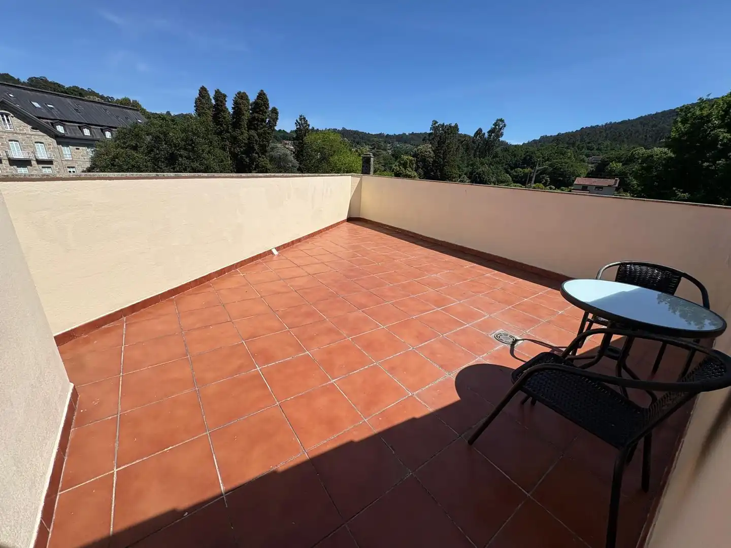Terraza de Ático de alquiler en Mondariz-Balneario con Calefacción, Terraza y Trastero