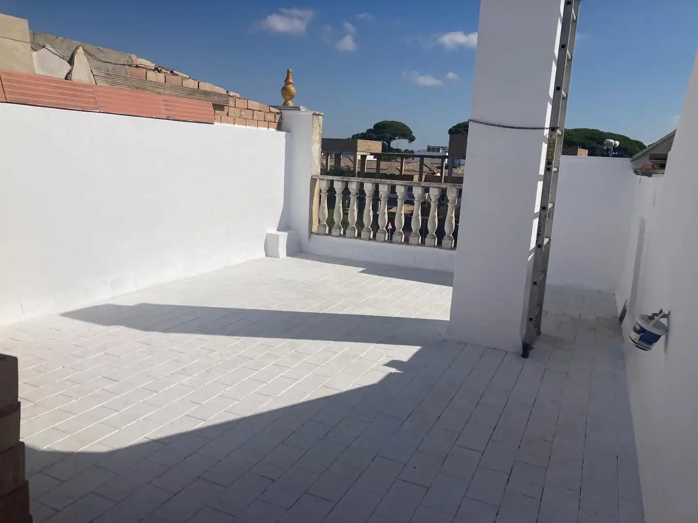 Terrace of Detached homes for sale in Benalup-Casas Viejas  with Air Conditioner, Storage room and Furnished