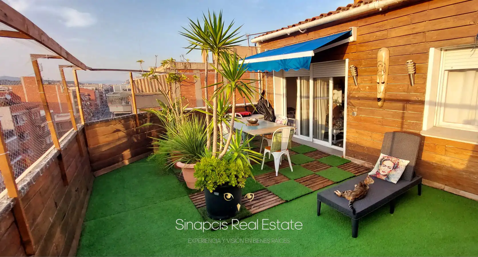 Terraza de Ático en venta en Castelldefels con Aire acondicionado, Calefacción y Parquet