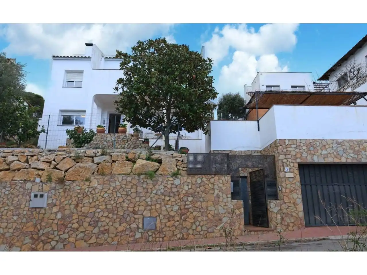 Vista exterior de Casa o chalet en venta en Lloret de Mar con Jardín privado, Terraza y Piscina
