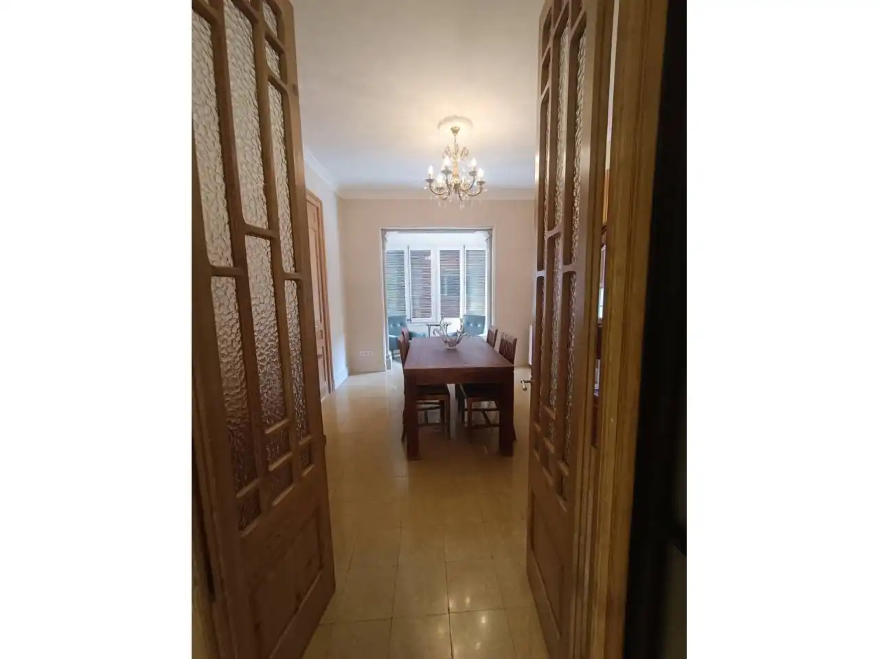Dining room of Flat for rent in Ponts  with Heating, Furnished and Balcony