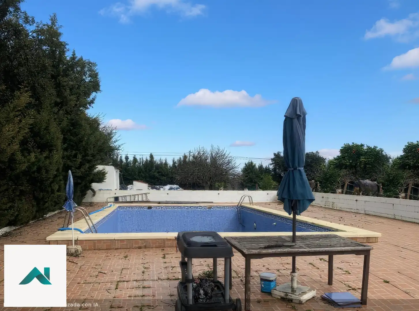Casa rústica amb piscina en venda a Gibraleón, imagen 36