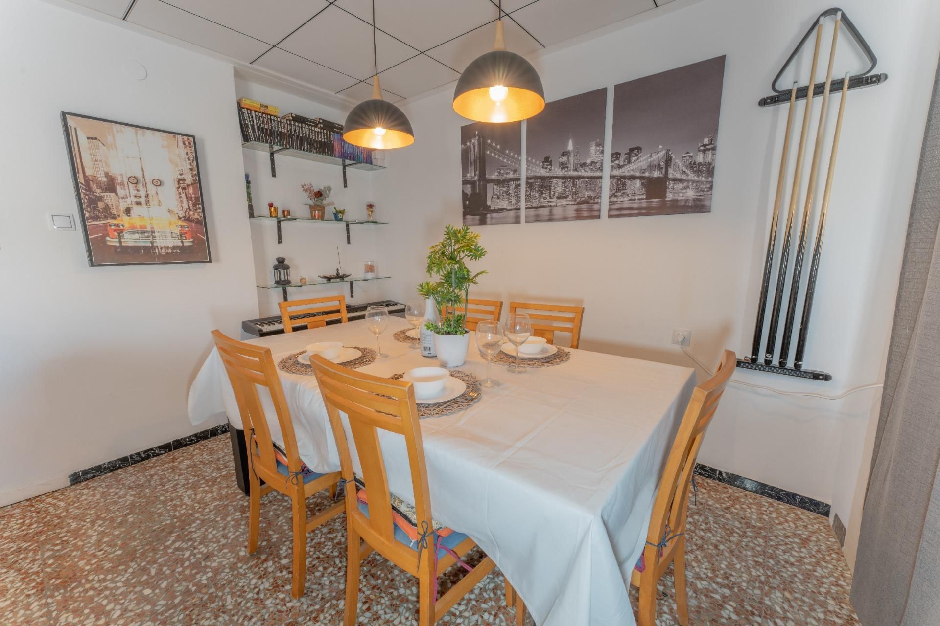 Menjador de Pis en venda en Elche / Elx amb Balcó