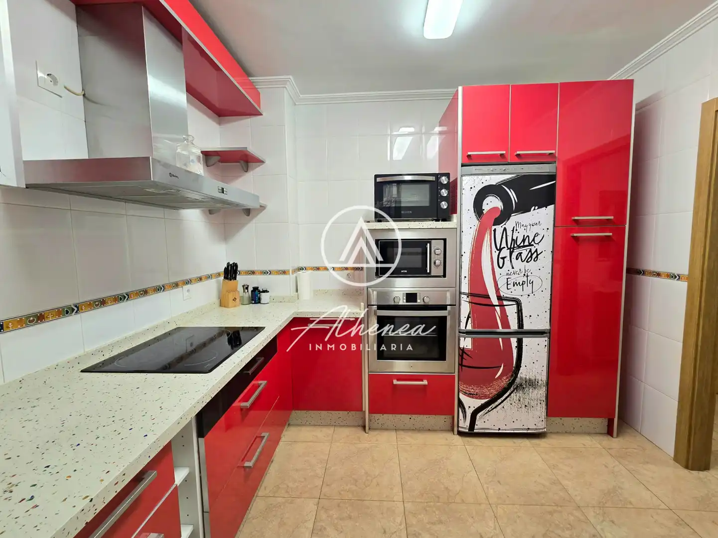 Cocina de Piso en venta en Roquetas de Mar con Amueblado, Horno y Microondas
