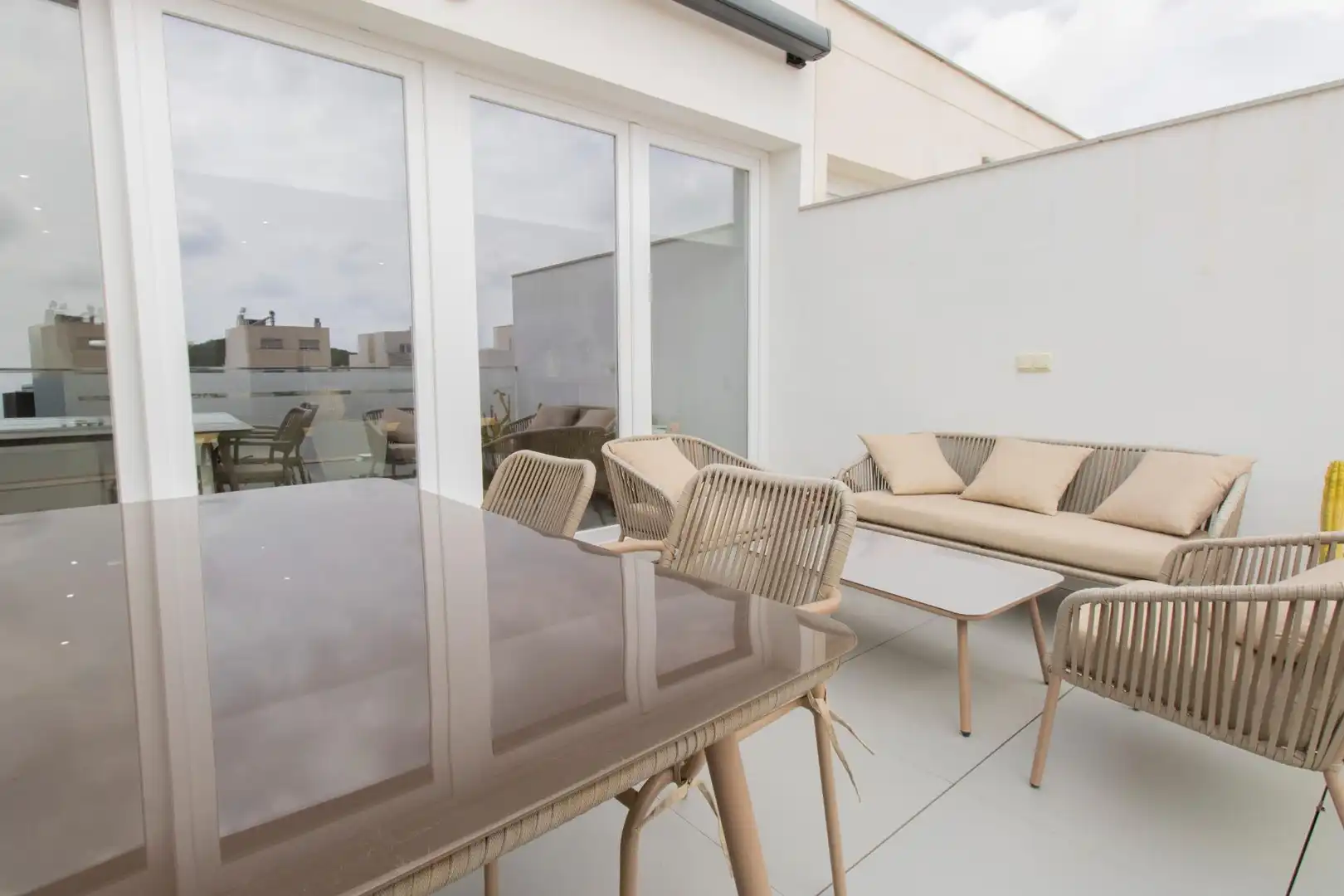 Terrace of Attic for sale in Rafelbuñol / Rafelbunyol  with Air Conditioner, Terrace and Storage room