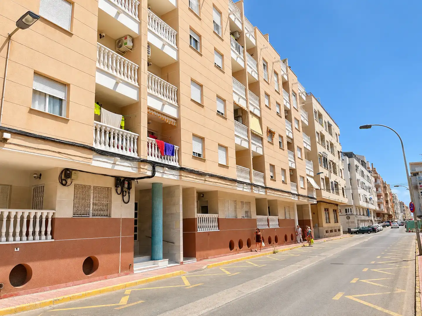 Vista exterior de Piso en venta en Torrevieja con Aire acondicionado, Calefacción y Terraza