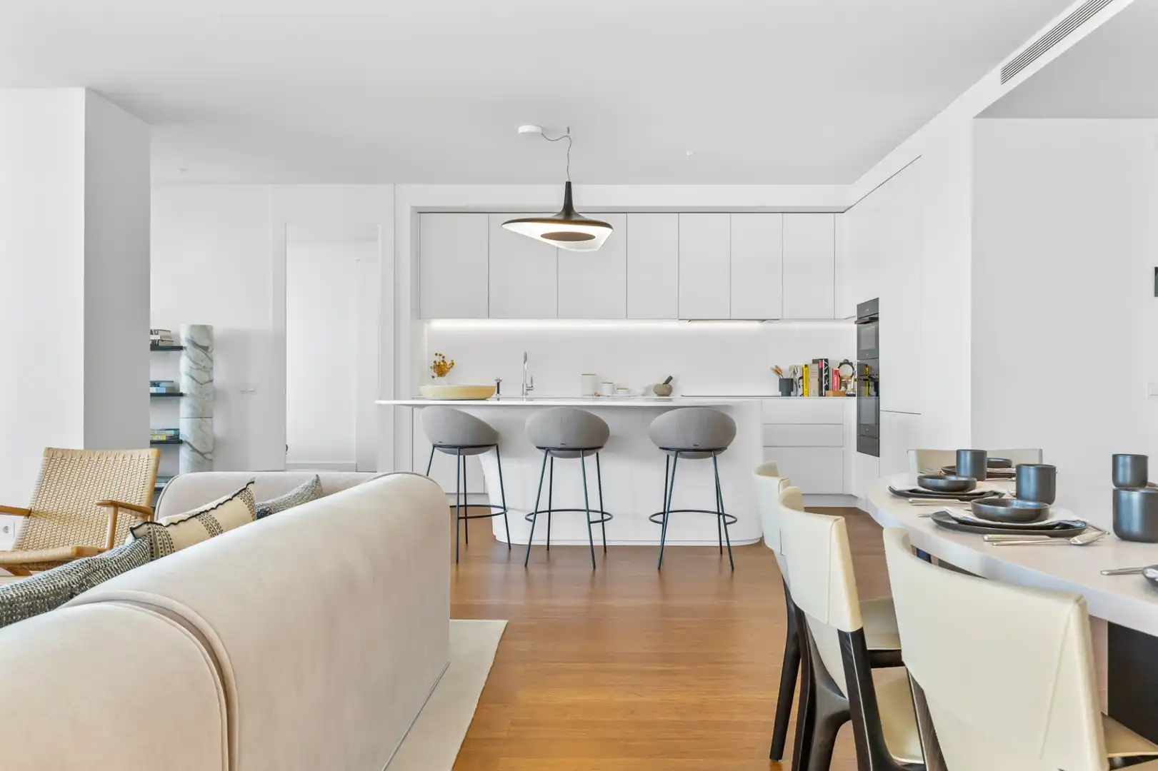 Kitchen of Flat for sale in Barcelona  with Air Conditioner, Heating and Terrace
