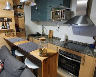 Kitchen of Flat to rent in Cornellà de Llobregat  with Heating, Parquet flooring and Terrace