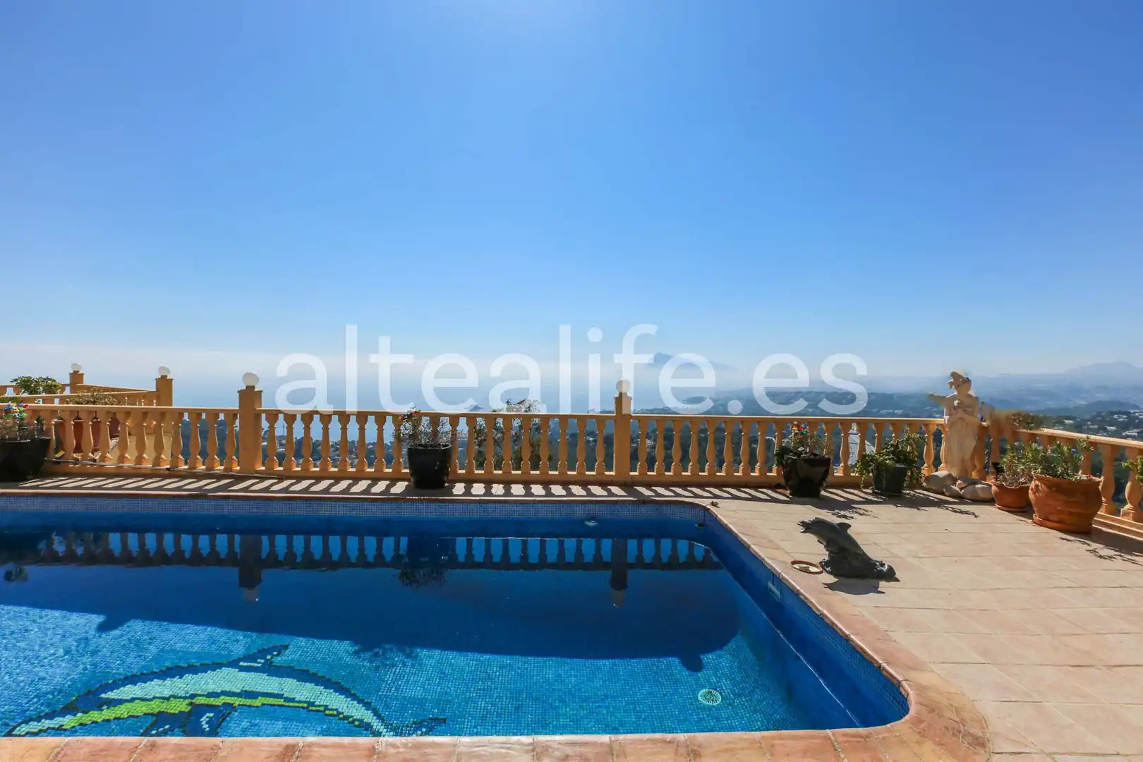 Vista exterior de Casa o chalet en venta en Altea con Aire acondicionado, Calefacción y Jardín privado