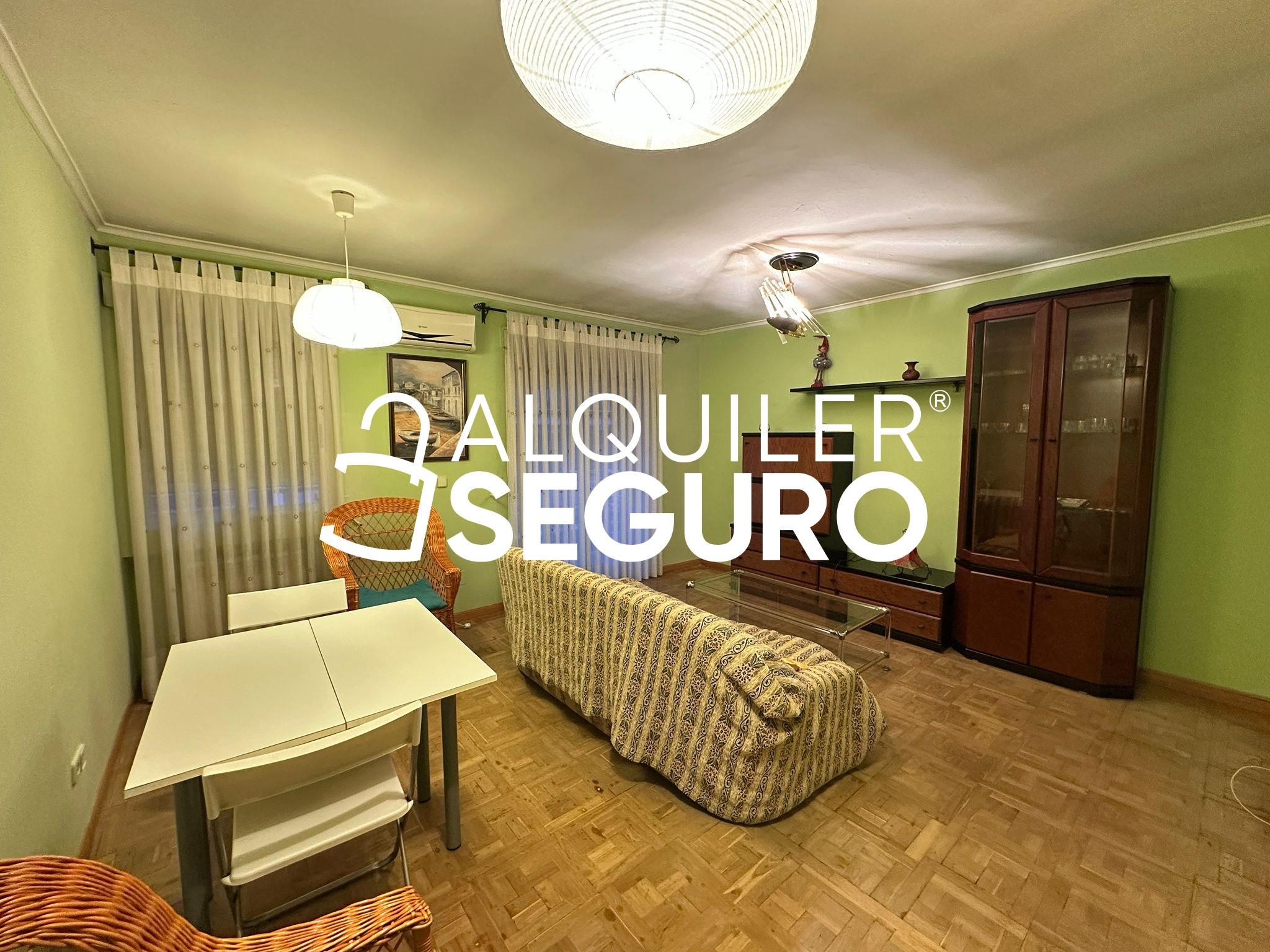 Living room of Flat to rent in  Madrid Capital  with Air Conditioner, Heating and Terrace