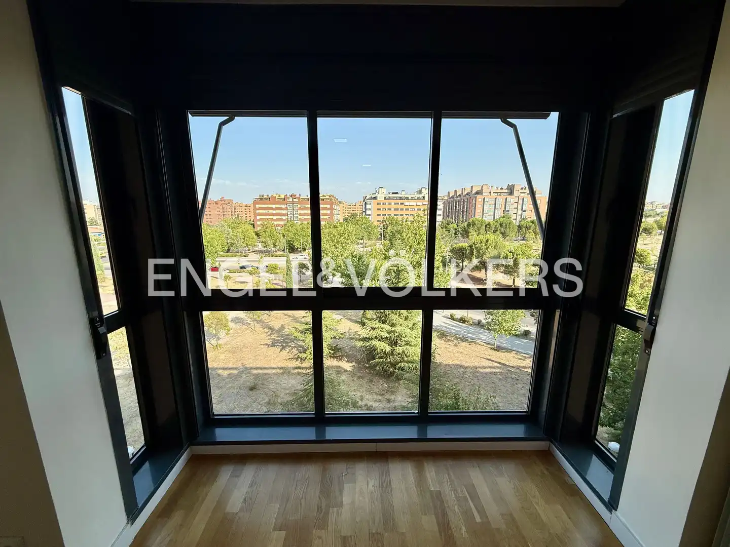 Terrasse von Wohnung zur Miete in Madrid mit Klimaanlage, Heizung und Parkett