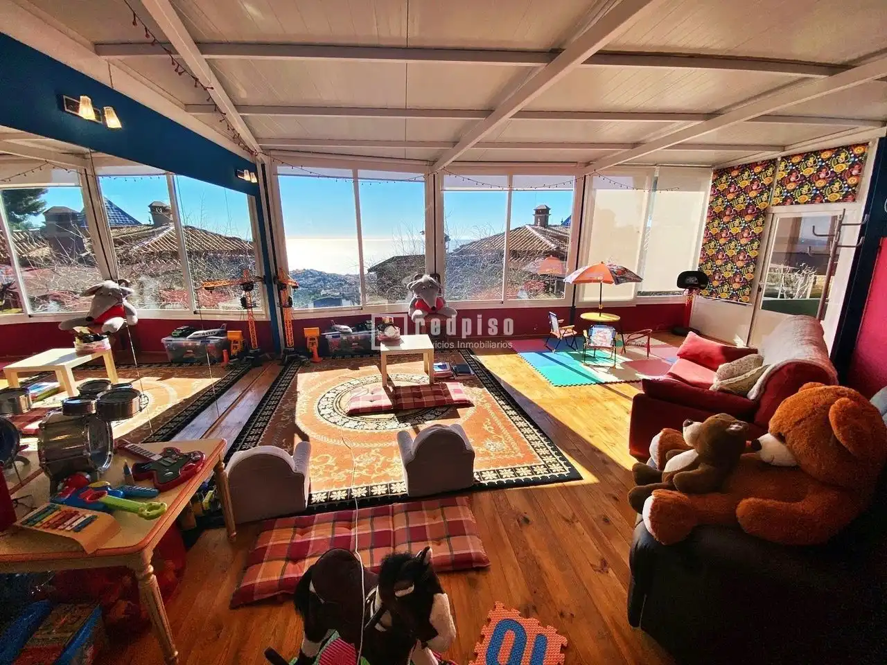 Living room of Houses for sale in Málaga  with Air Conditioner, Heating and Private garden