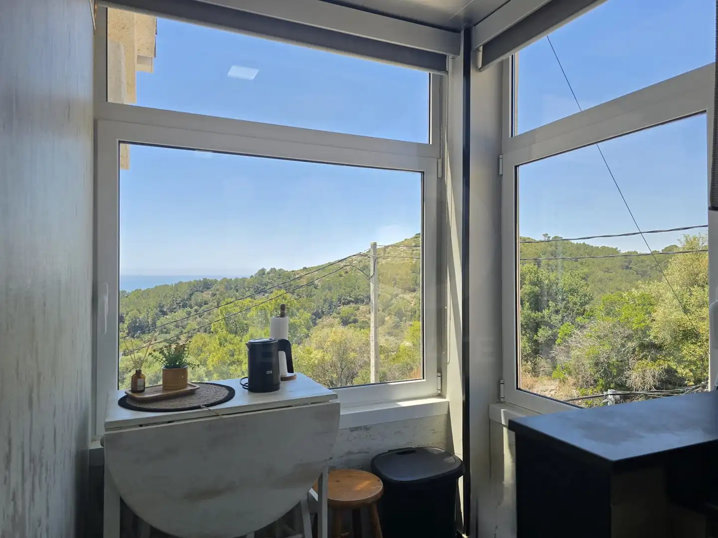 Balcony of Flat for rent in Calafell  with Heating and Swimming Pool