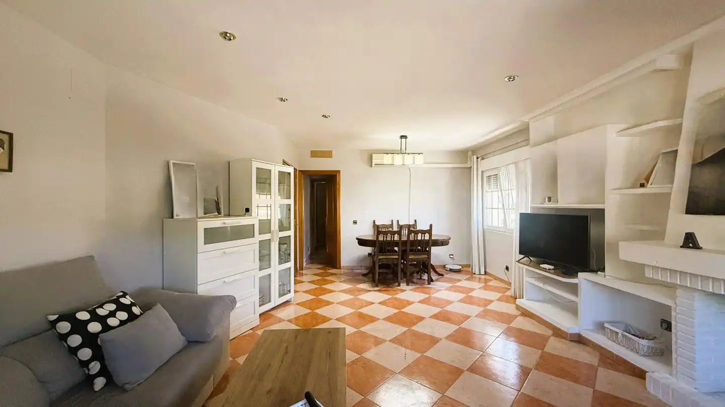 Sala de estar de Casa o chalet en venta en Cebreros con Aire acondicionado, Jardín privado y Terraza