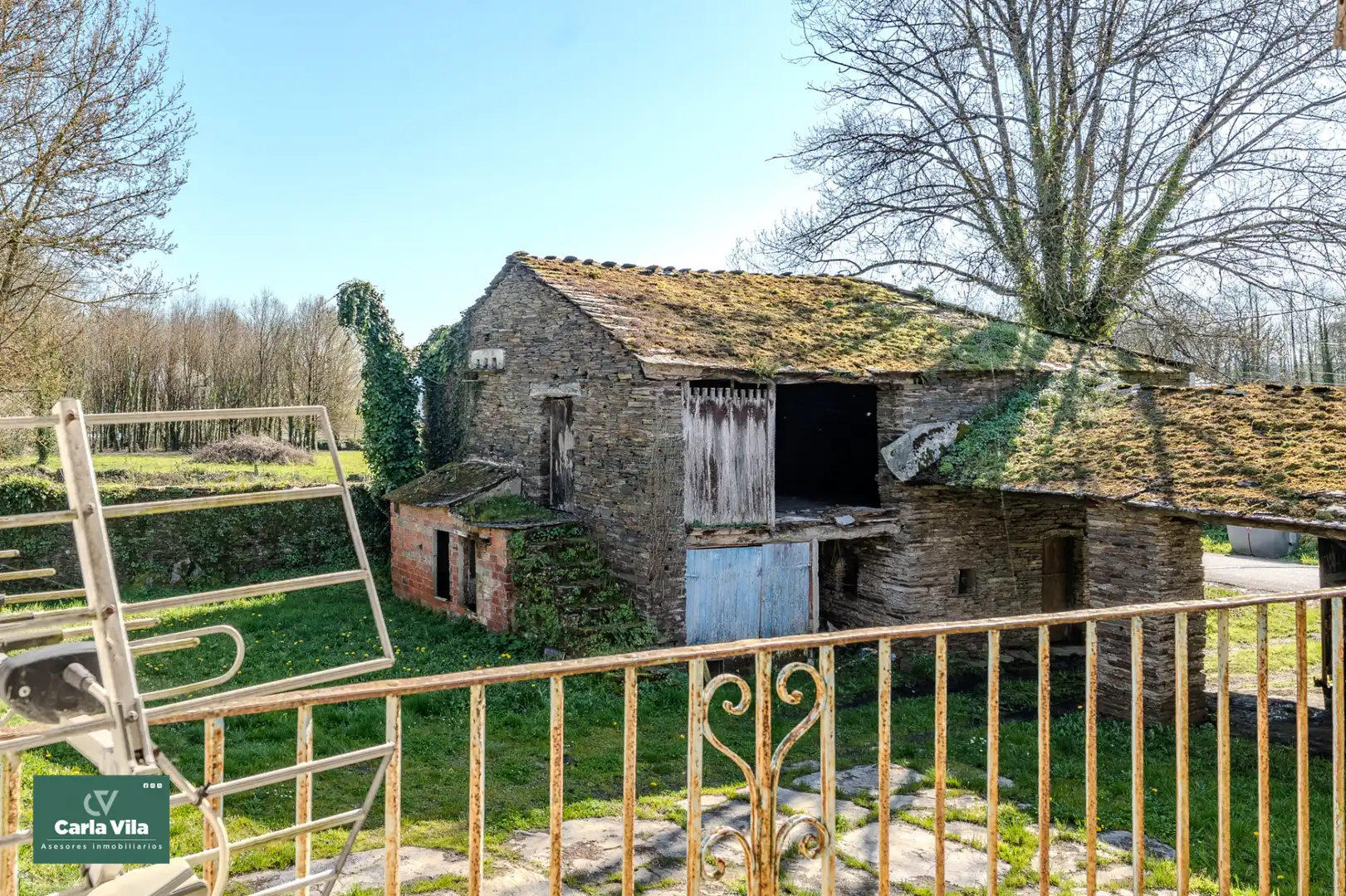 Vista exterior de Finca rústica en venta en Lugo con Jardín privado y Balcón
