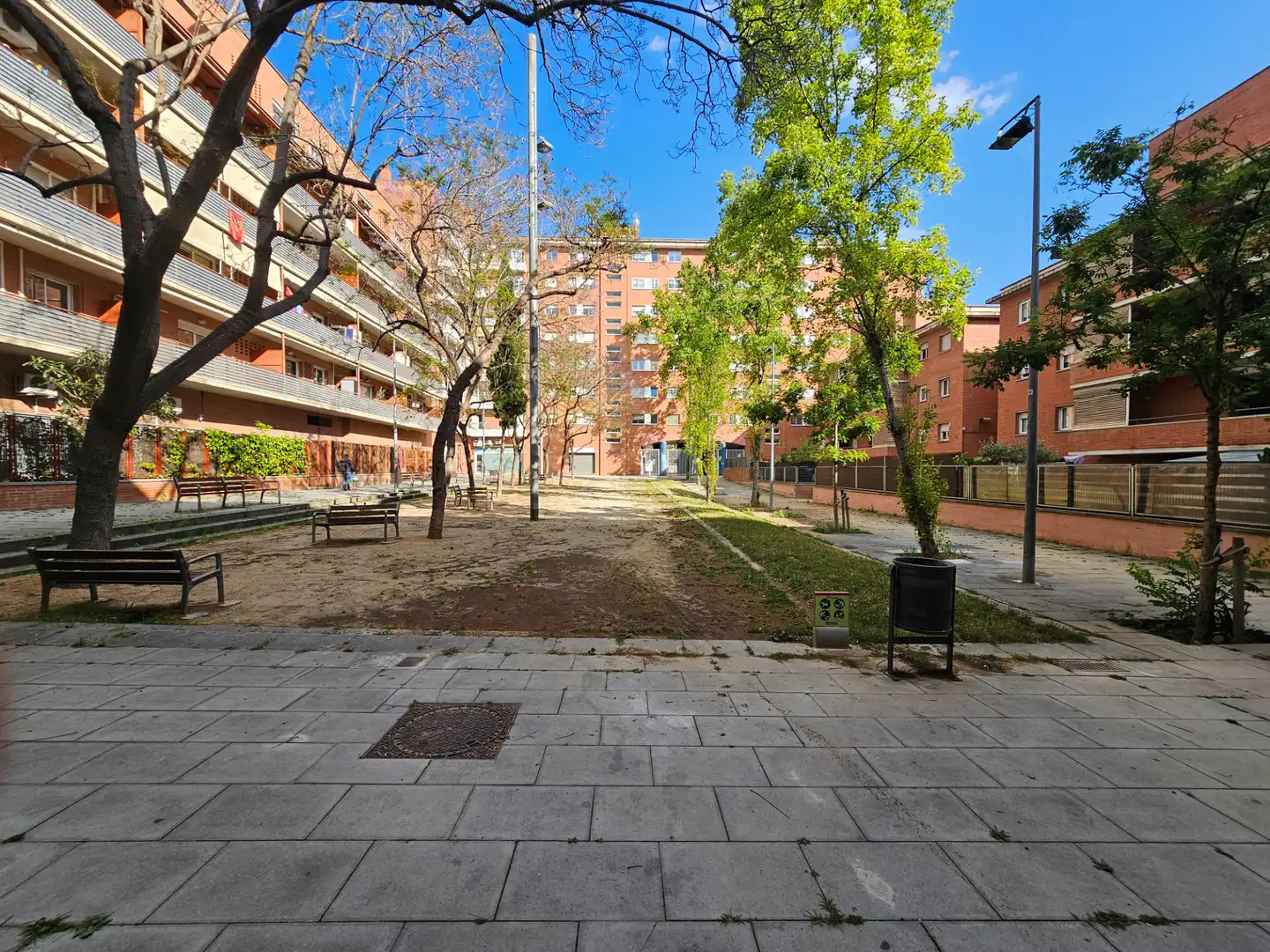 Exterior view of Flat for sale in Barcelona  with Air Conditioner, Heating and Parquet flooring