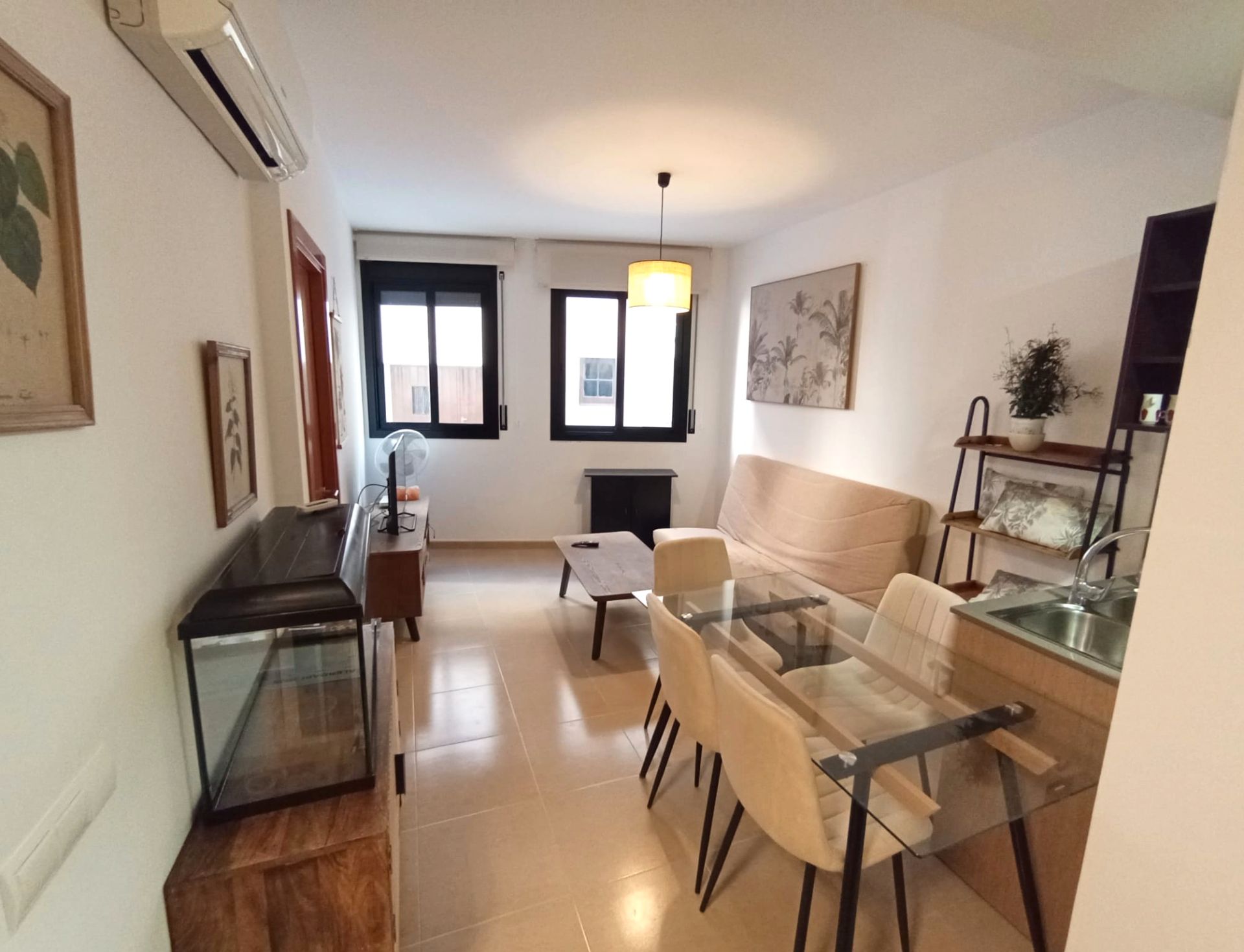 Living room of Apartment for sale in El Perelló  with Air Conditioner and Heating