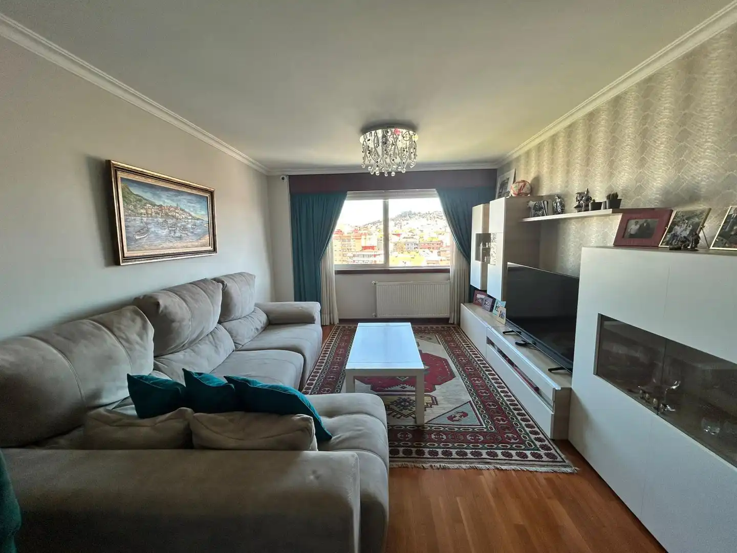 Sala de estar de Apartamento de alquiler en Vigo  con Trastero