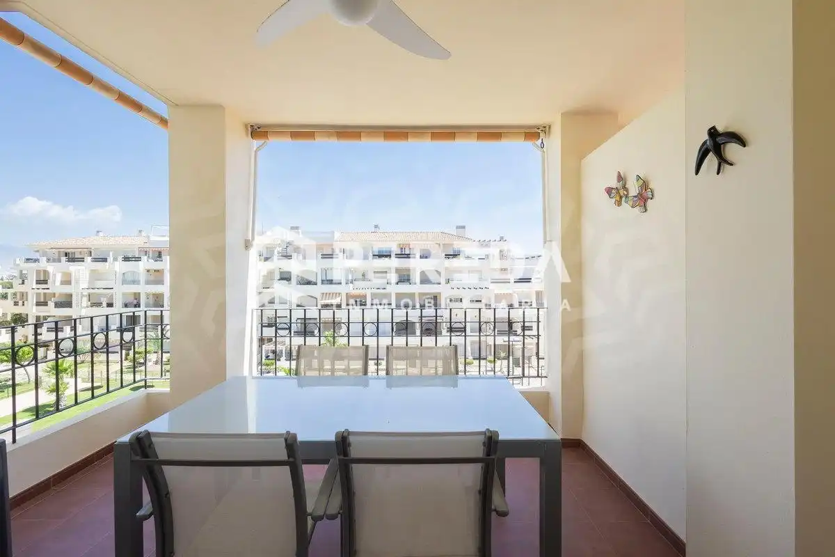 Terrace of Apartments for sale in Roquetas de Mar  with Terrace, Furnished and Community pool