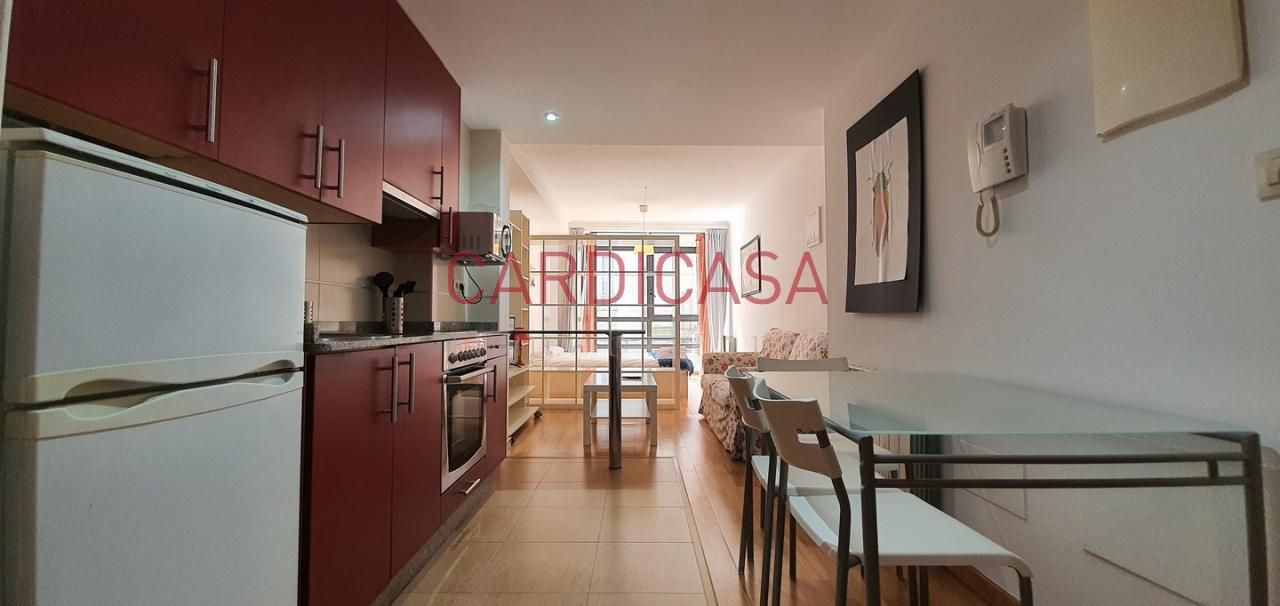 Bedroom of Flat for sale in Vigo   with Heating, Storage room and Furnished