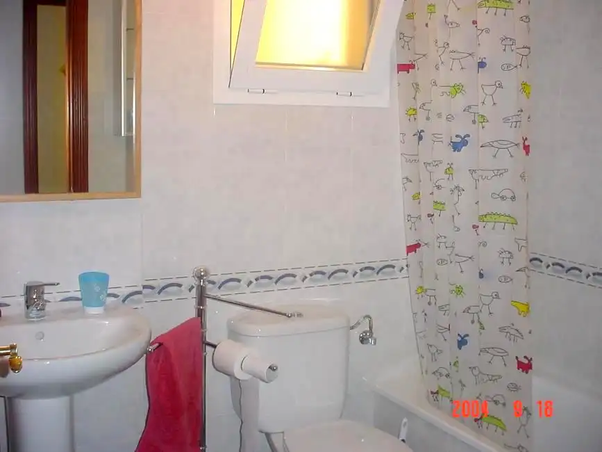 Baño de Piso de alquiler en Málaga con Jardín privado, Terraza y Amueblado