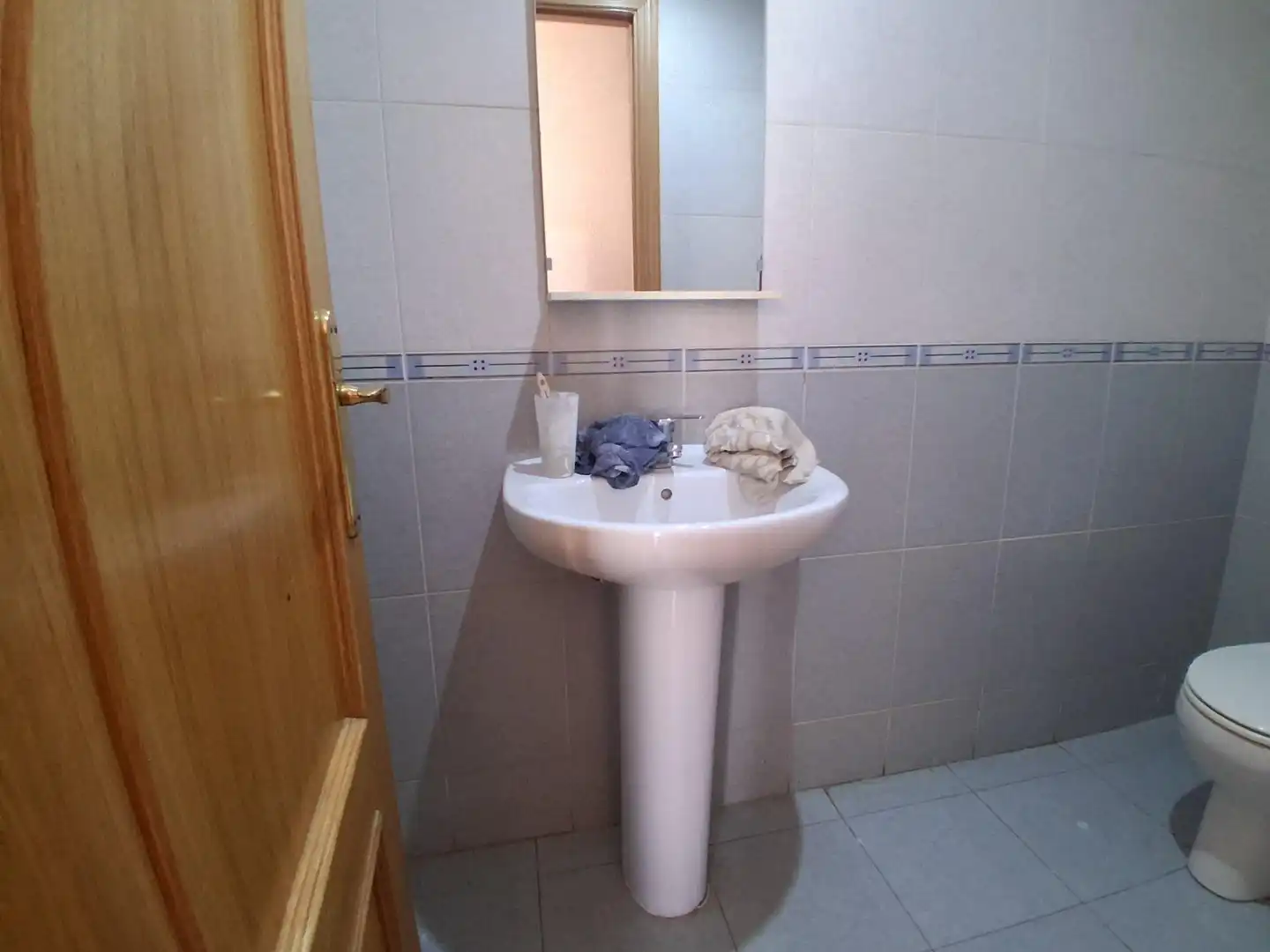 Bany de Casa adosada en venda en El Viso de San Juan amb Calefacció i Piscina