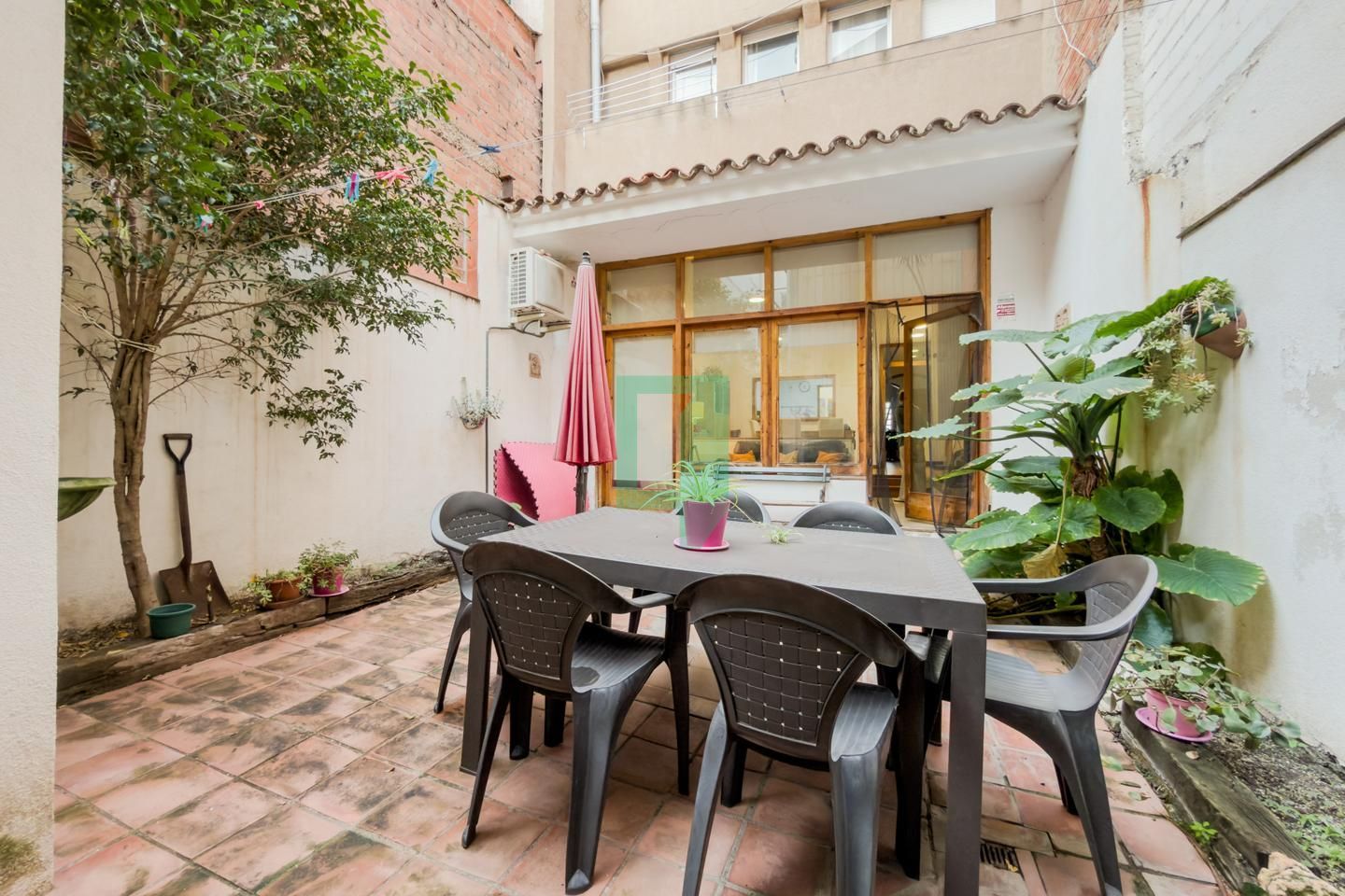 Terrace of Single-family semi-detached for sale in Badalona  with Air Conditioner, Heating and Terrace