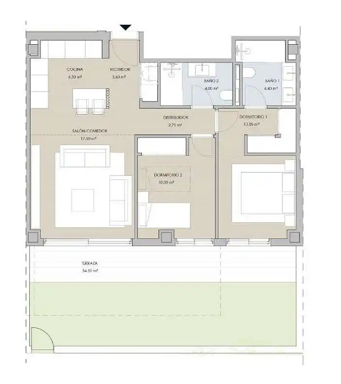 Apartament amb ascensor en venda a El Pinillo, imagen 17
