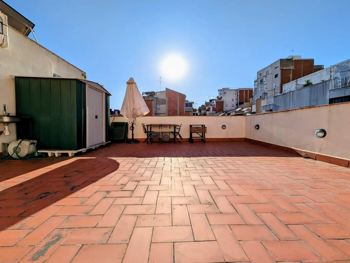 Terraza de Casa adosada en venta en Badalona con Parquet, Terraza y Trastero