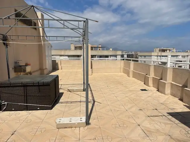 Terrace of Attic for sale in Alicante / Alacant  with Terrace, Furnished and Community pool