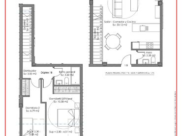 Duplex con balcone in vendita a Calle de Terreros