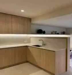Cuina de Apartament de lloguer en Palafrugell amb Aire condicionat, Calefacció i Terrassa