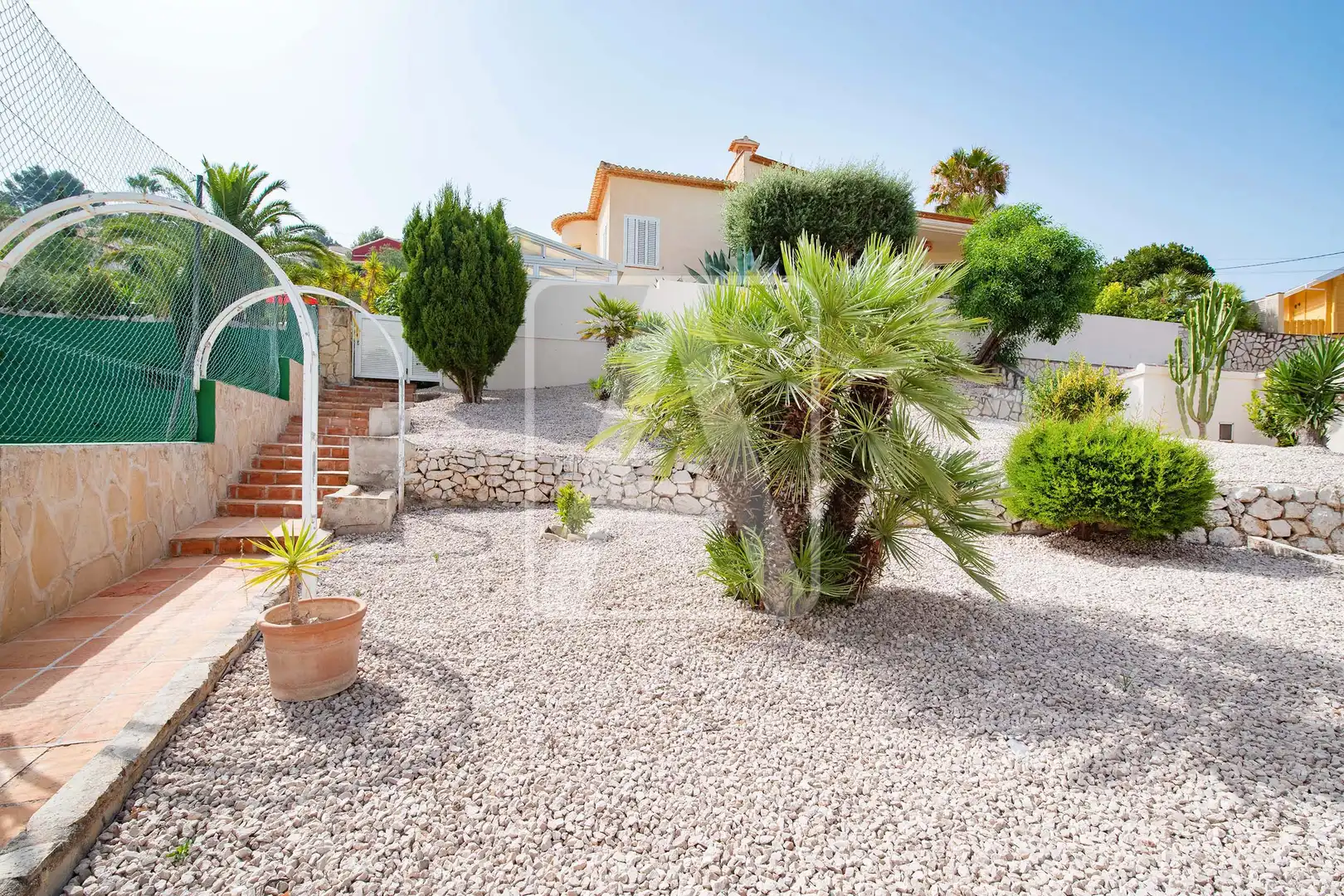 Vista exterior de Casa o xalet en venda en Calpe / Calp amb Aire condicionat, Calefacció i Jardí privat