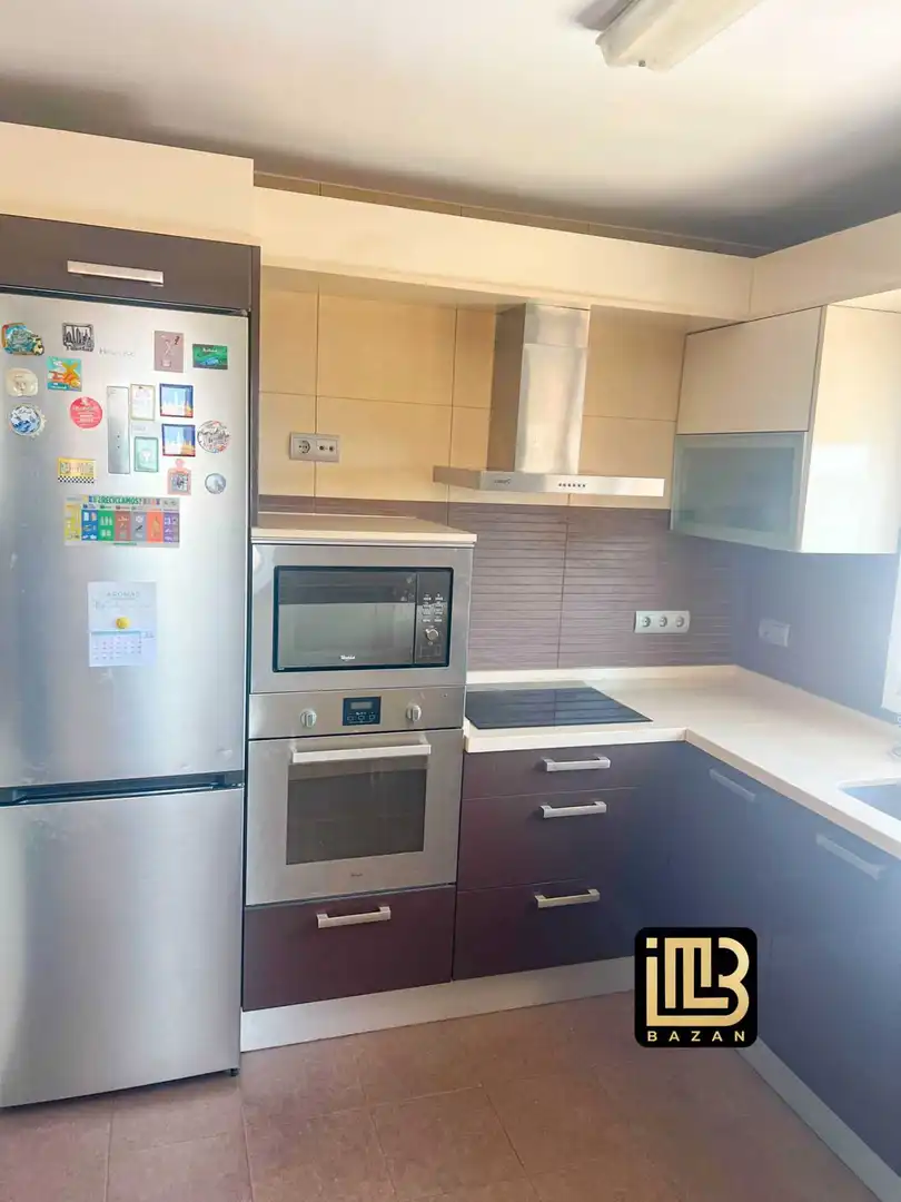 Cocina de Piso de alquiler en Mijas con Aire acondicionado, Terraza y Amueblado