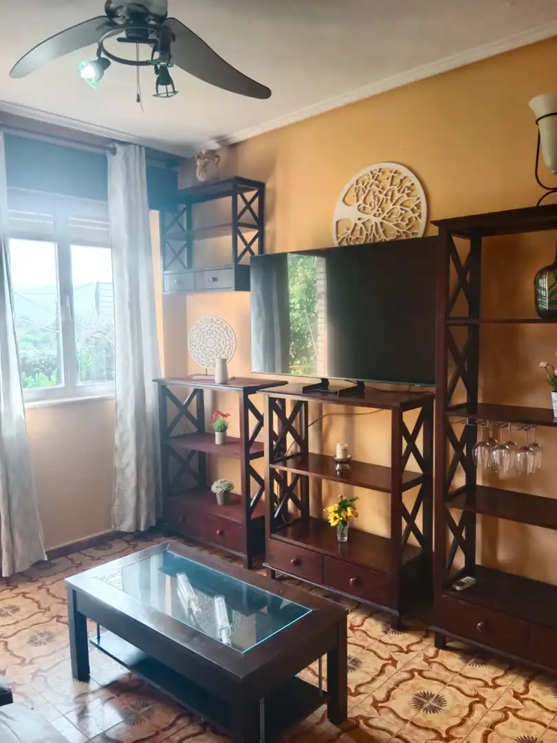 Sala de estar de Casa o chalet en venta en Hazas de Cesto con Jardín privado, Trastero y Amueblado