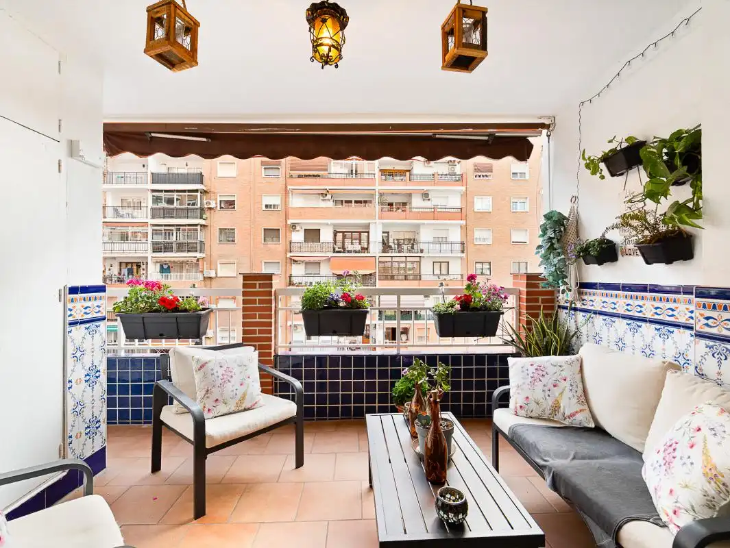 Terrace of Flat for sale in Málaga Capital  with Air Conditioner, Heating and Terrace