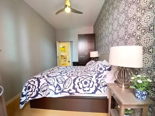 Schlafzimmer von Wohnung zum Verkauf in Madrid mit Klimaanlage, Heizung und Möbliert