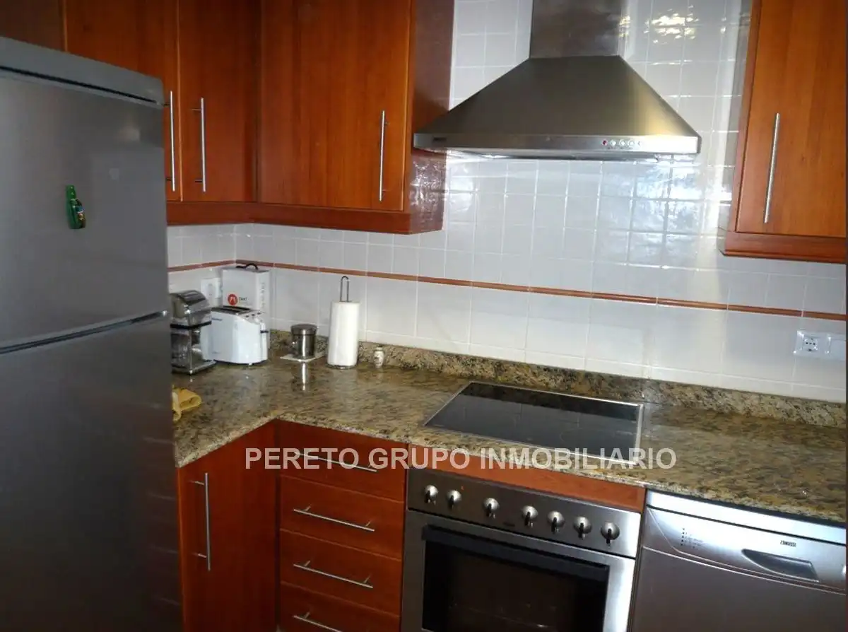 Cocina de Apartamento en venta en Dénia con Aire acondicionado, Calefacción y Jardín privado